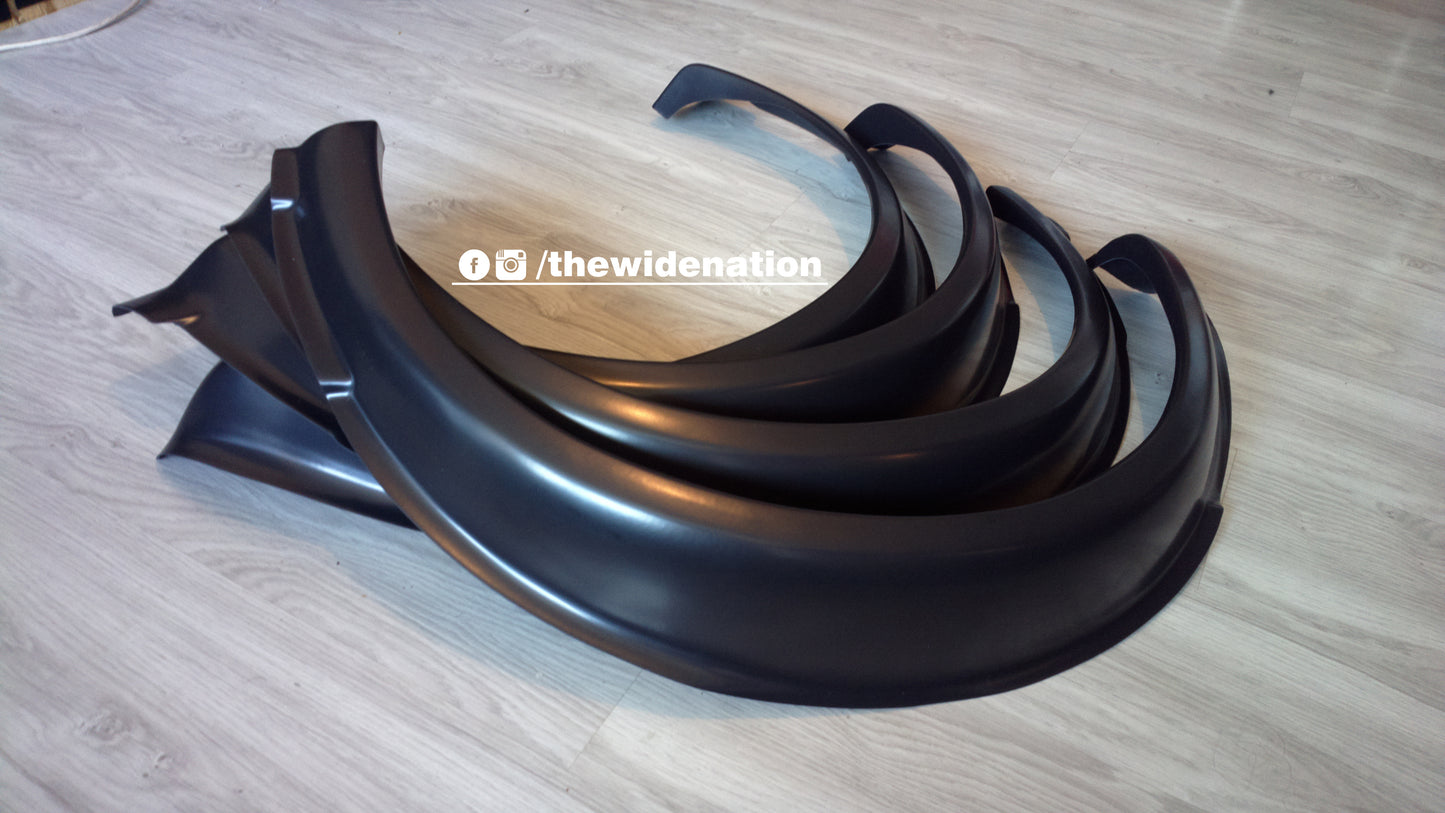 GOLF & JETTA MK2 Fender Flares Kit // Wide Nation