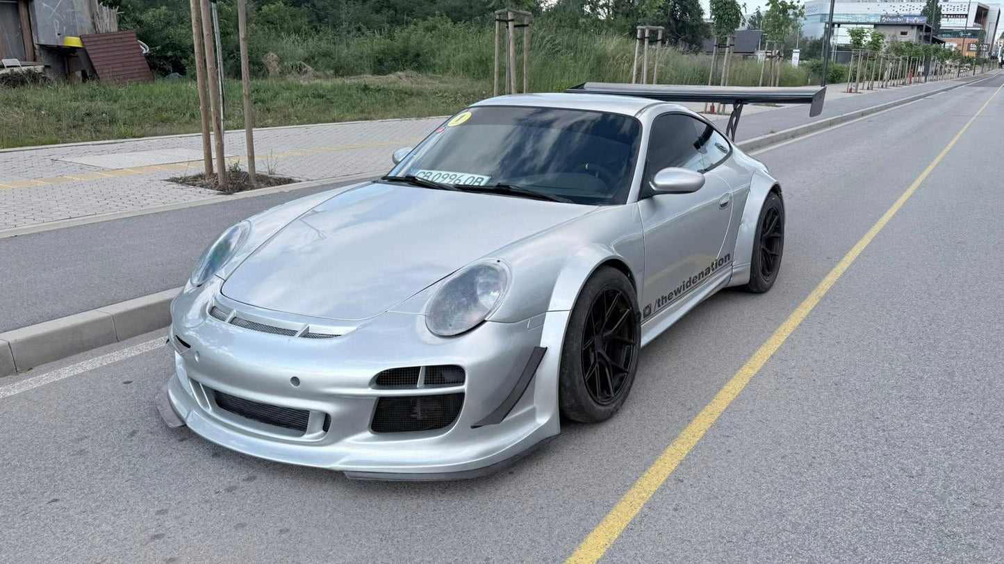 Porsche 996 Rear Widebody Fender Flares // GT3 RSR Style // Wide Nation