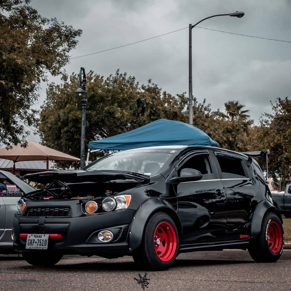 Universal Fender Flares 10cm / 3.9in // FULL SET // WideNation