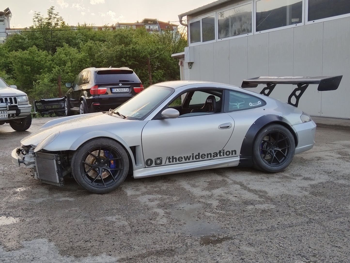 Porsche 996 Rear Widebody Fender Flares // GT3 RSR Style // Wide Nation