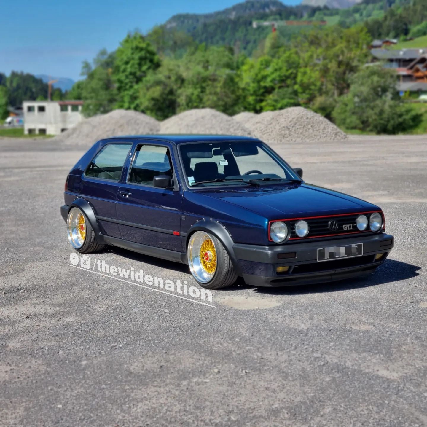 GOLF & JETTA MK2 Fender Flares Kit // Wide Nation