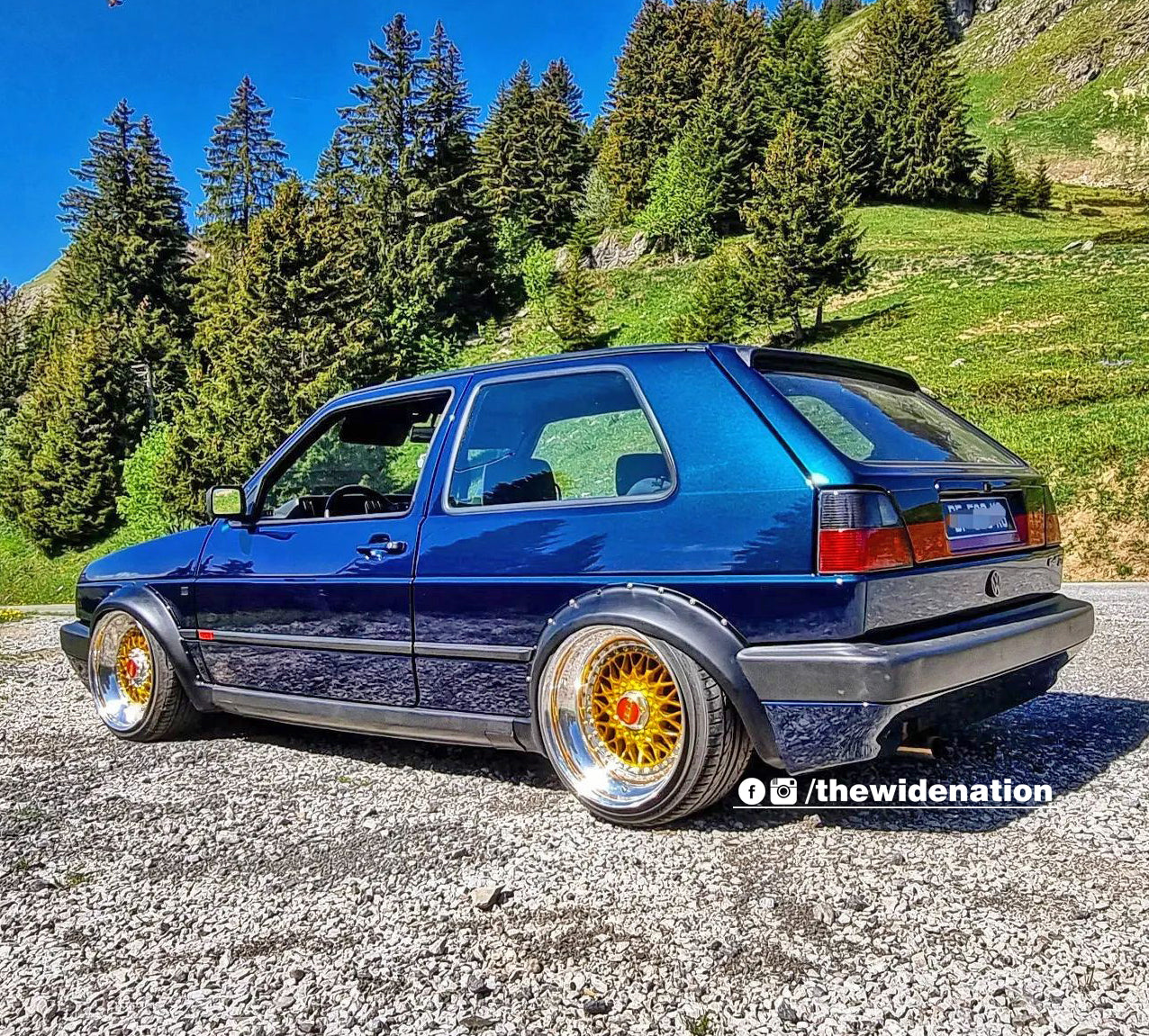 GOLF & JETTA MK2 Fender Flares Kit // Wide Nation