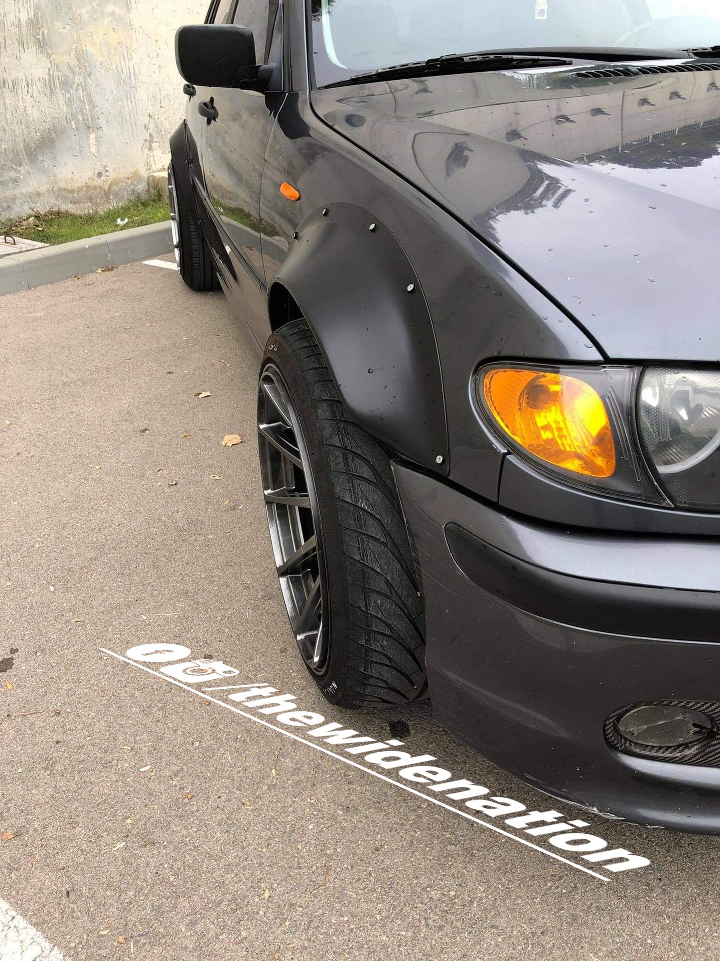 E36 & E46 Fender Flares +7cm FRONT PAIR