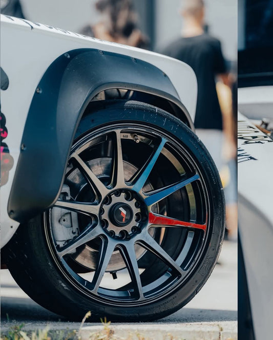 Universal Fender Flares V2 10cm / 3.9in // FULL SET // WideNation